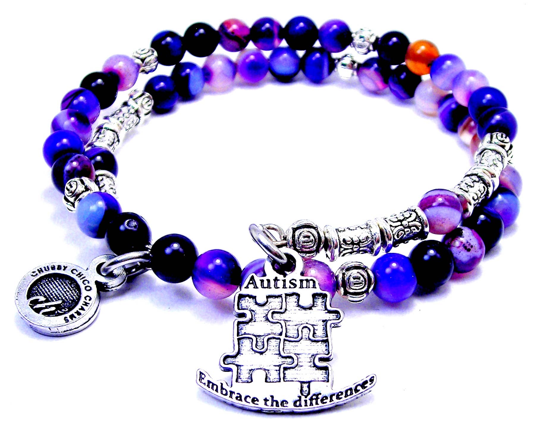 Agate Stone Quartz Bracelets (Made in the USA) - Main Image