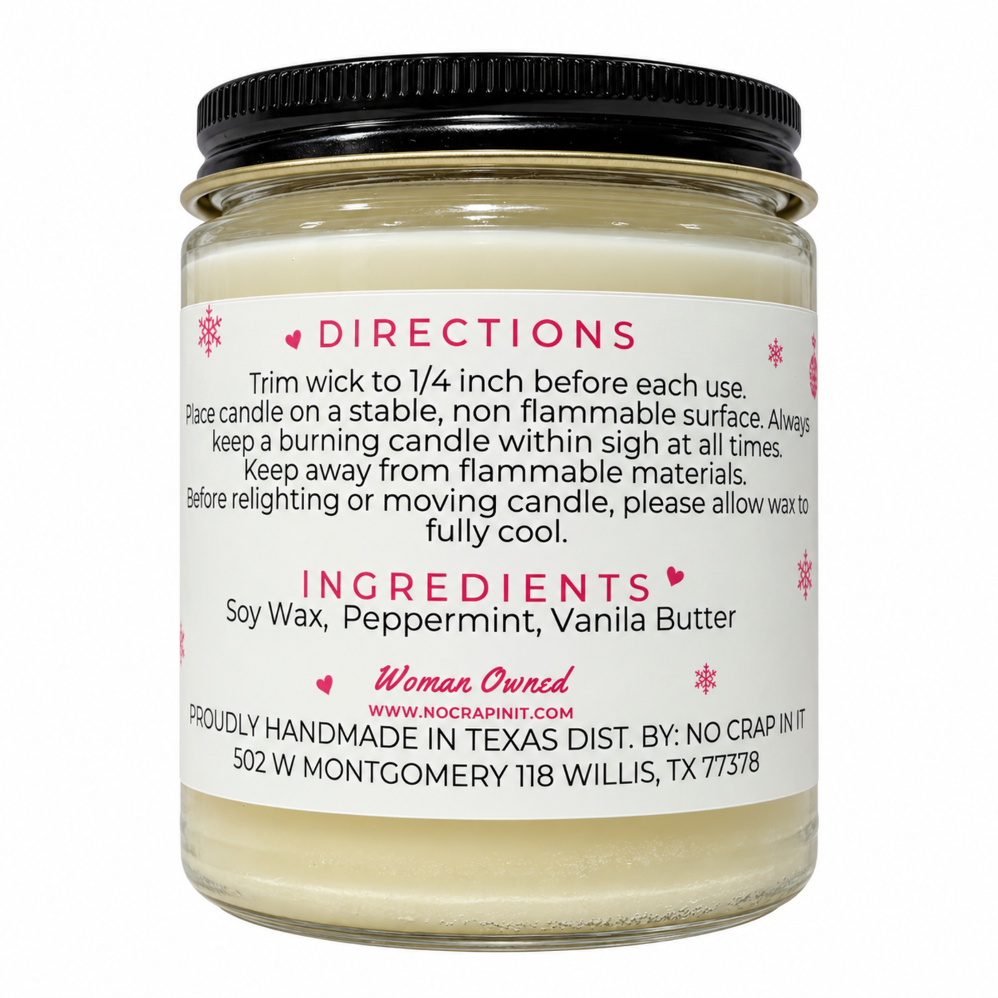 Mrs. Claus Candle (PRE-ORDER)