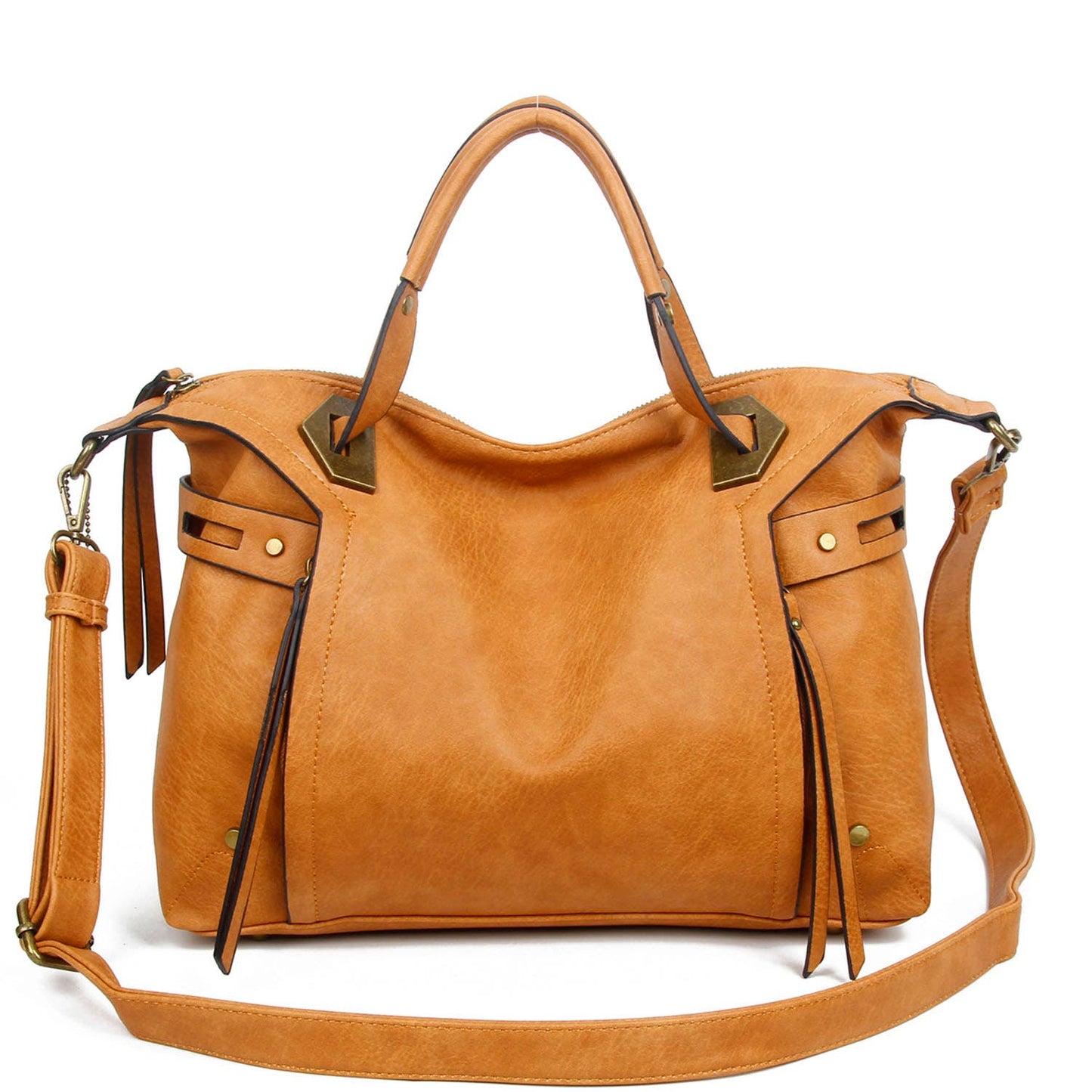 The Ali Satchel: Shiitake Brown