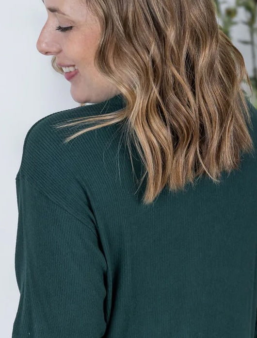 Corrine Ribbed Pullover Top - 6 Colors