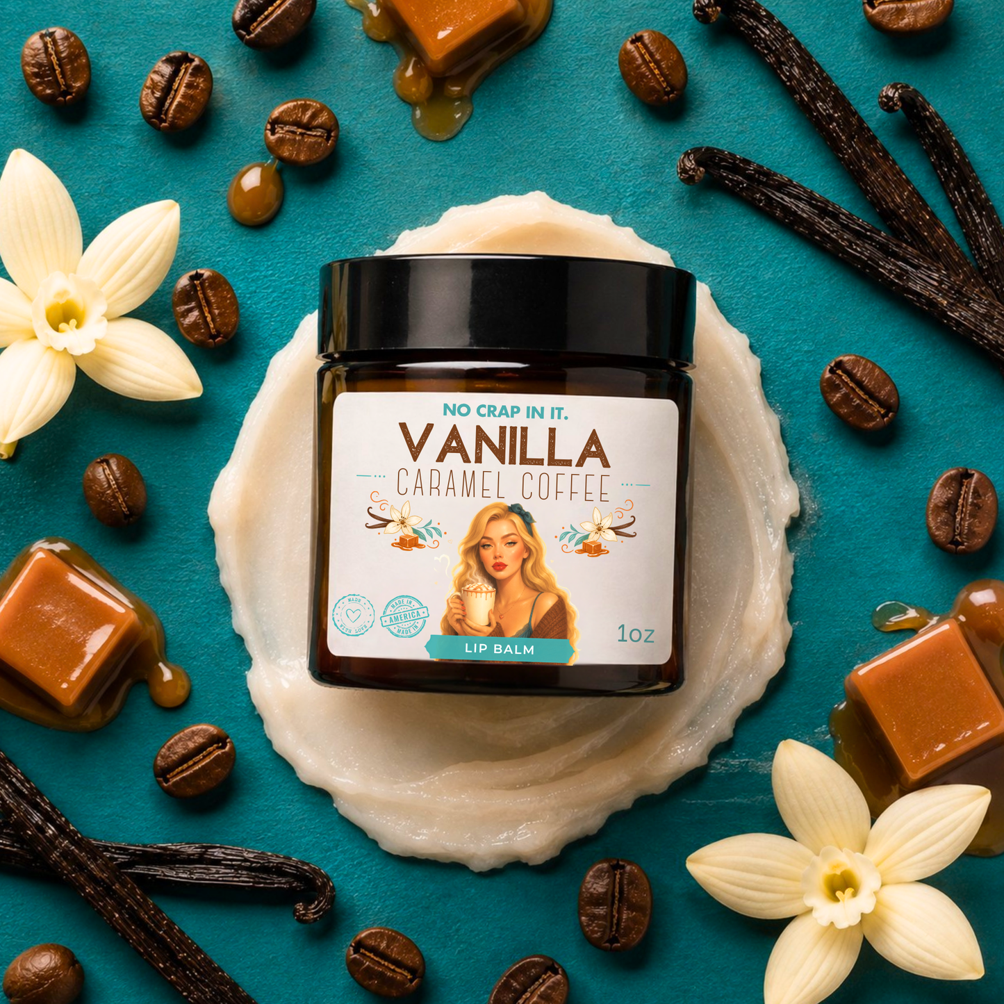 Vanilla Caramel Coffee Lip Balm (PRE-ORDER)