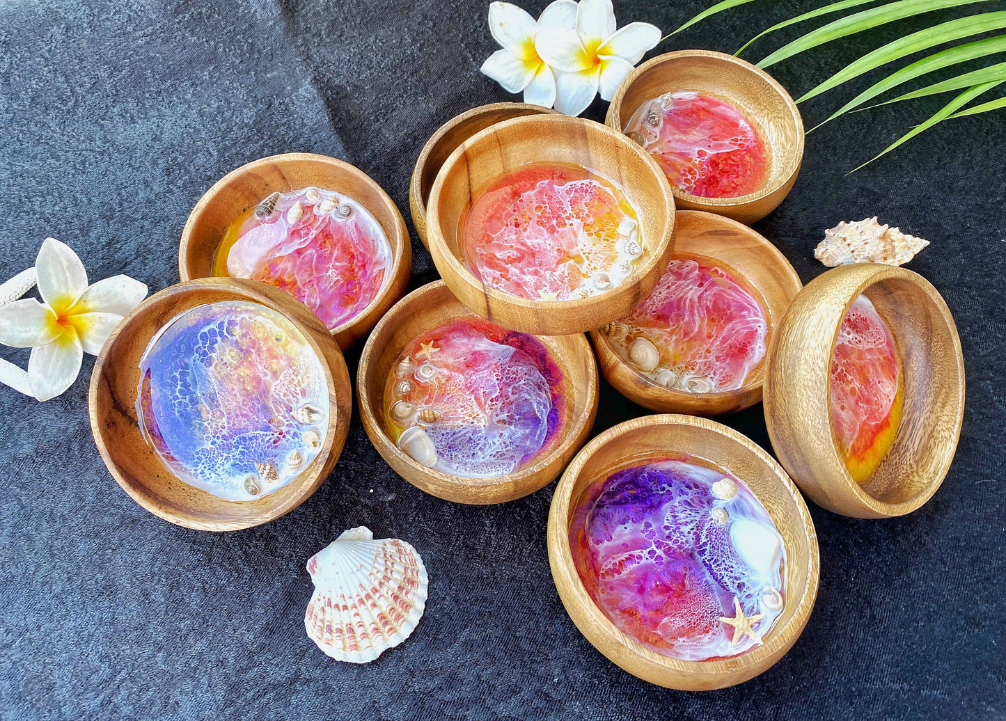 Hawaiian Sunset Ocean Trinket Dish