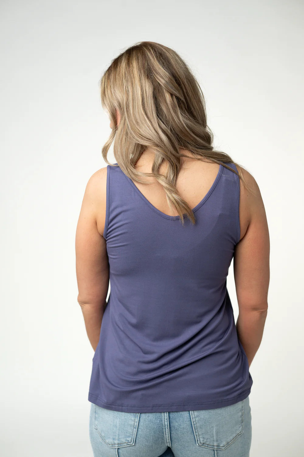 Vera V Neck Tank - 6 Colors