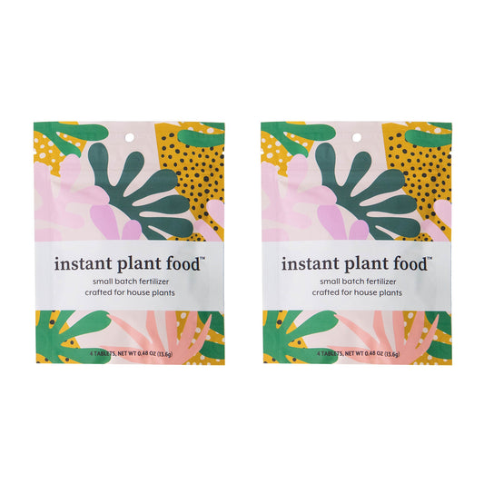 (2) Instant Plant Food 4-Tablet Pouch Bundle by Instant Plant Food