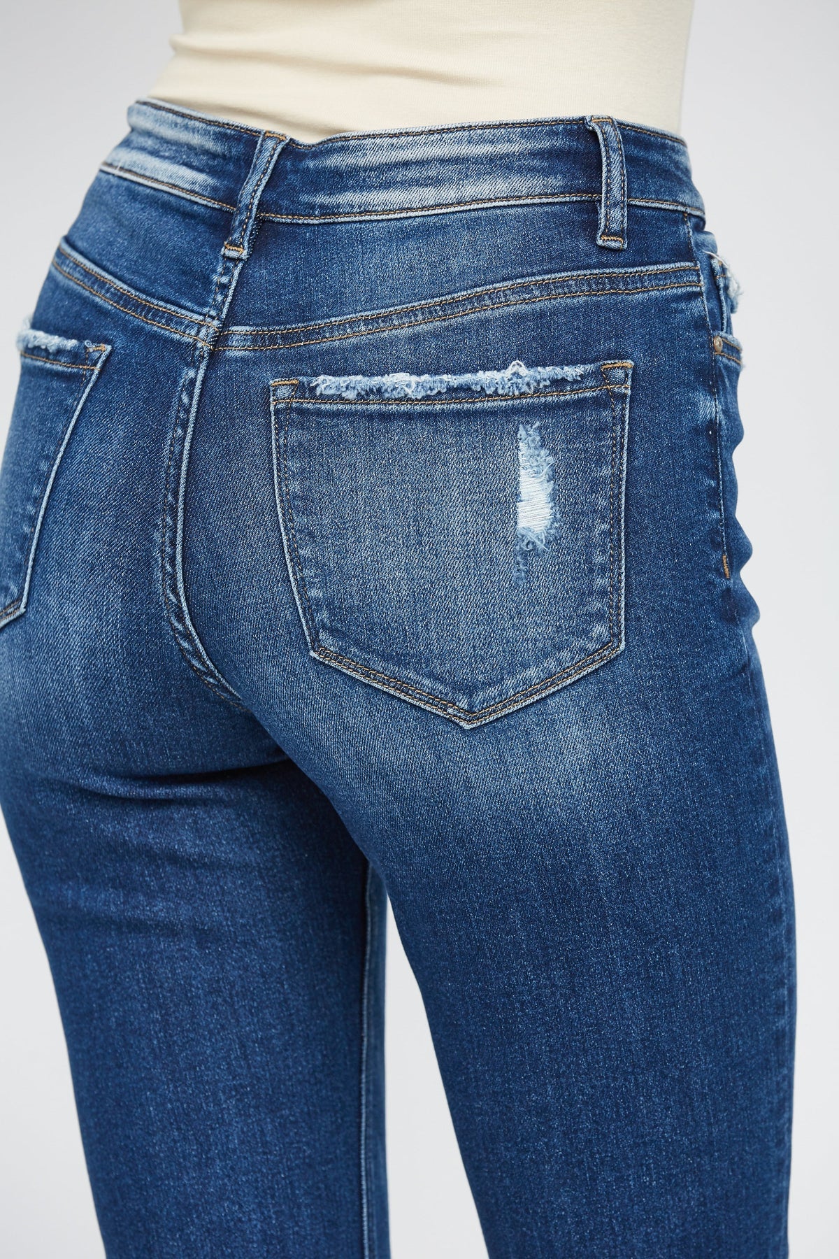 The Willow Mid Rise Straight Jeans