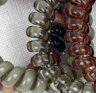 Neutral Colored Spiral Hair Ties