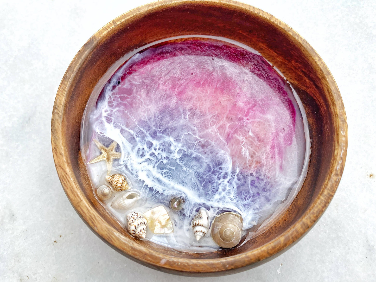 Hawaiian Sunset Ocean Trinket Dish