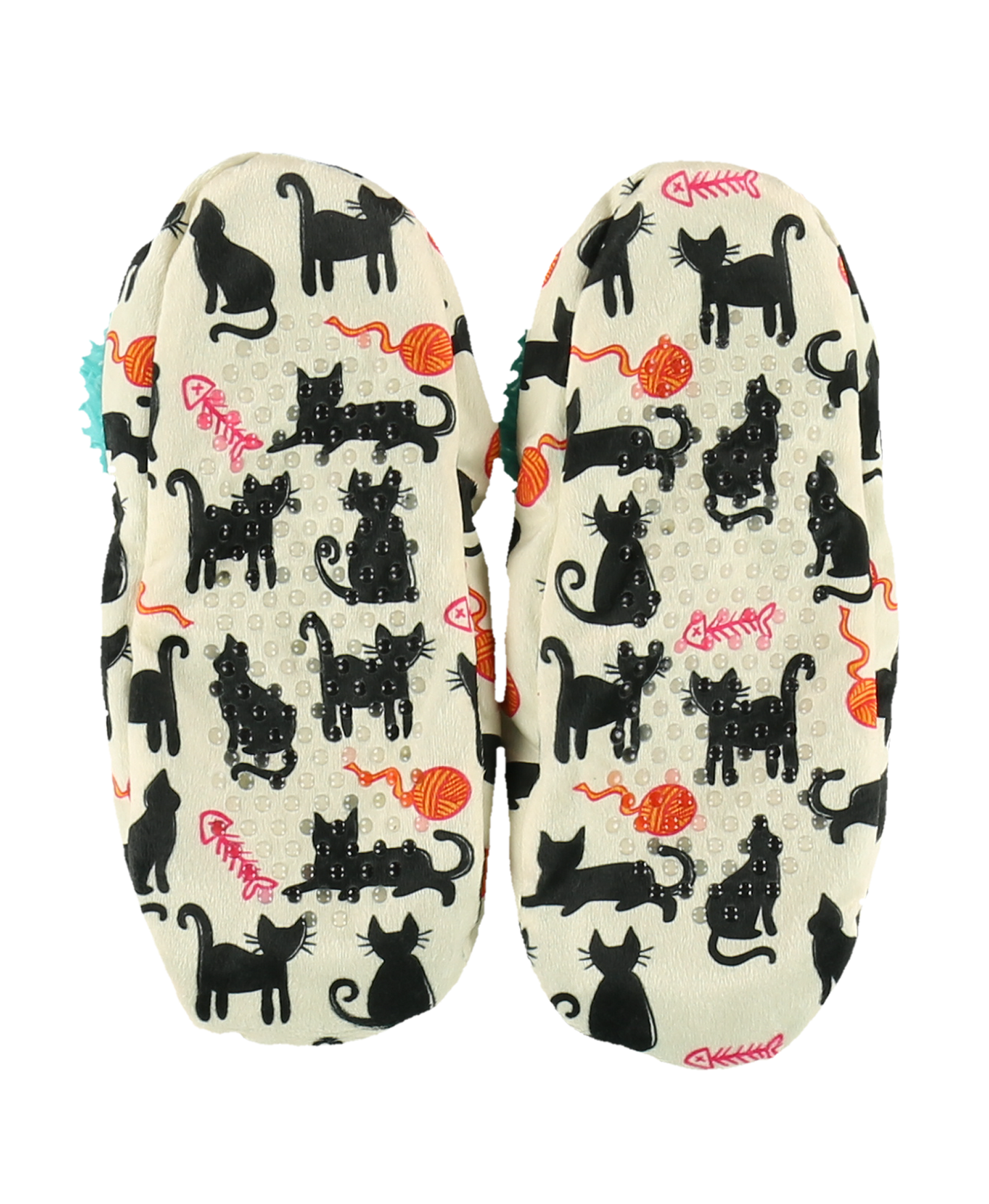 Cat Nap Fuzzy Feet Blue: L/XL