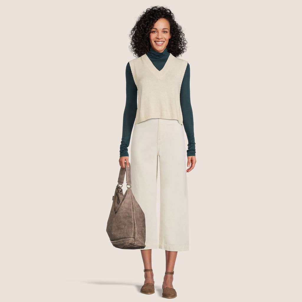 The Aida Hobo: Shiitake Brown