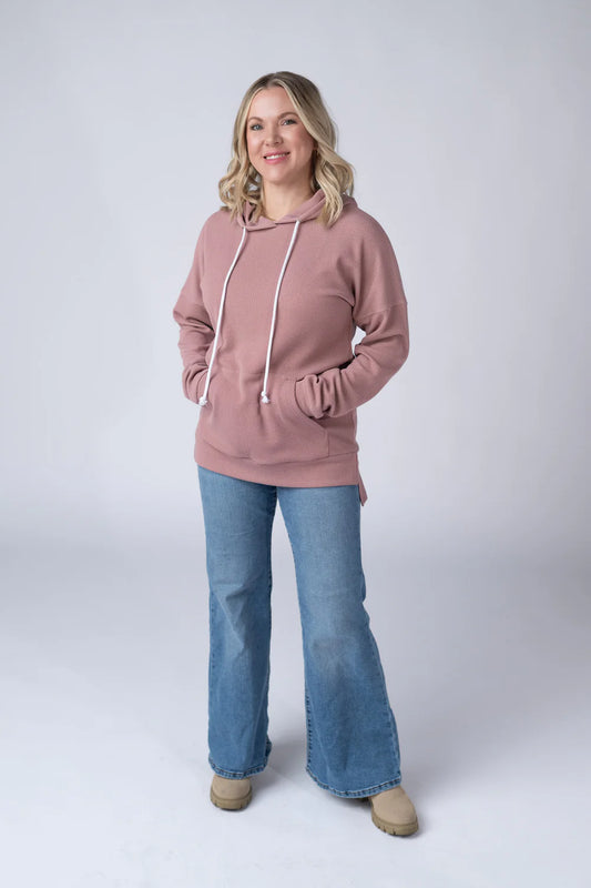 Kacey Ribbed Hoodie - 3 Colors