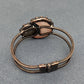 Star Moon Element Natural Stone Craft Bangle
