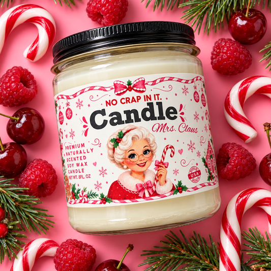 Mrs. Claus Candle (PRE-ORDER)