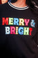 Merry & Bright Foil Pullover