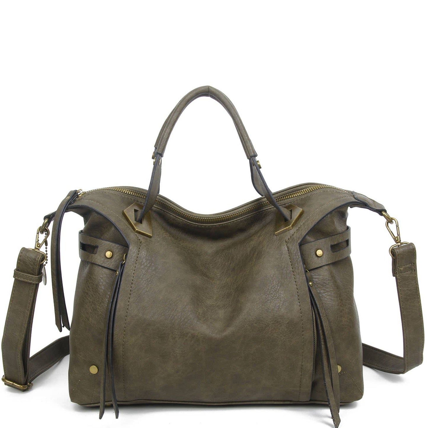 The Ali Satchel: Shiitake Brown