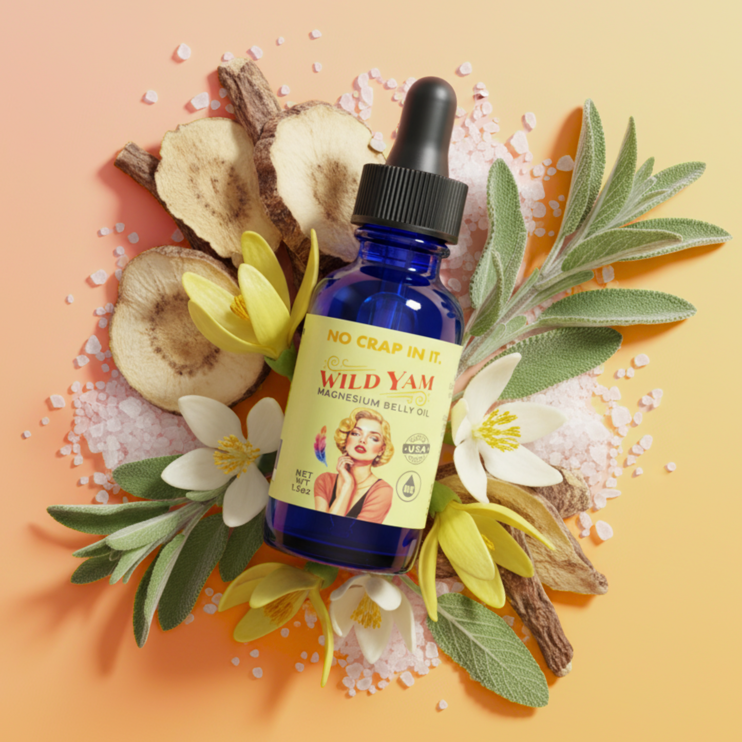 Wild Yam Belly Oil - Hormone Balancing and Magnesium in One! (PRE-ORDER)