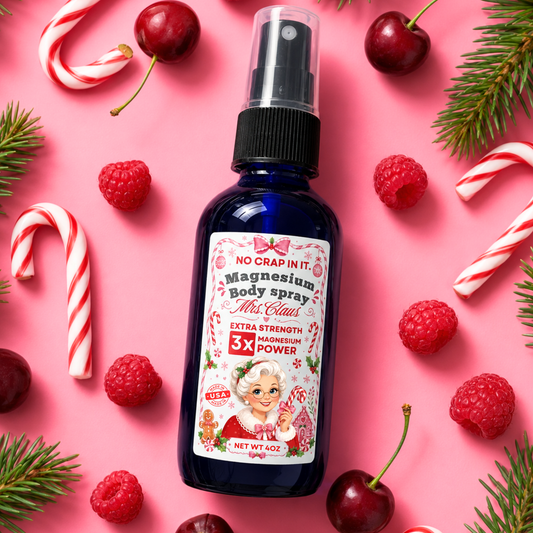 Mrs. Claus 4oz Magnesium Spray (PRE-ORDER)