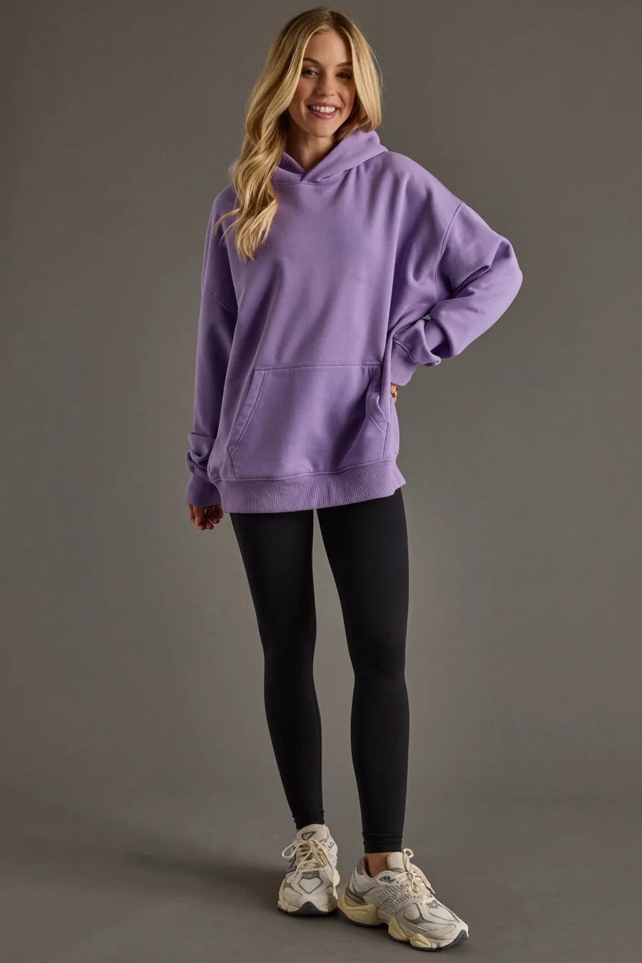 Purple Panache Hooded Sweatshirt