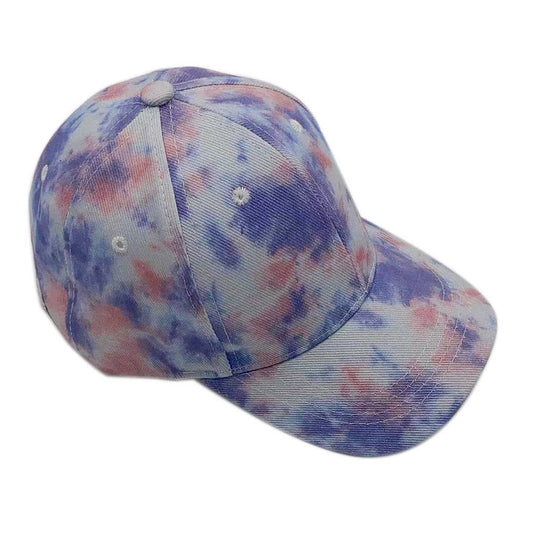Tie Dye Baseball Cap (Lavender)