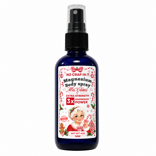 Mrs. Claus 4oz Magnesium Spray (PRE-ORDER)