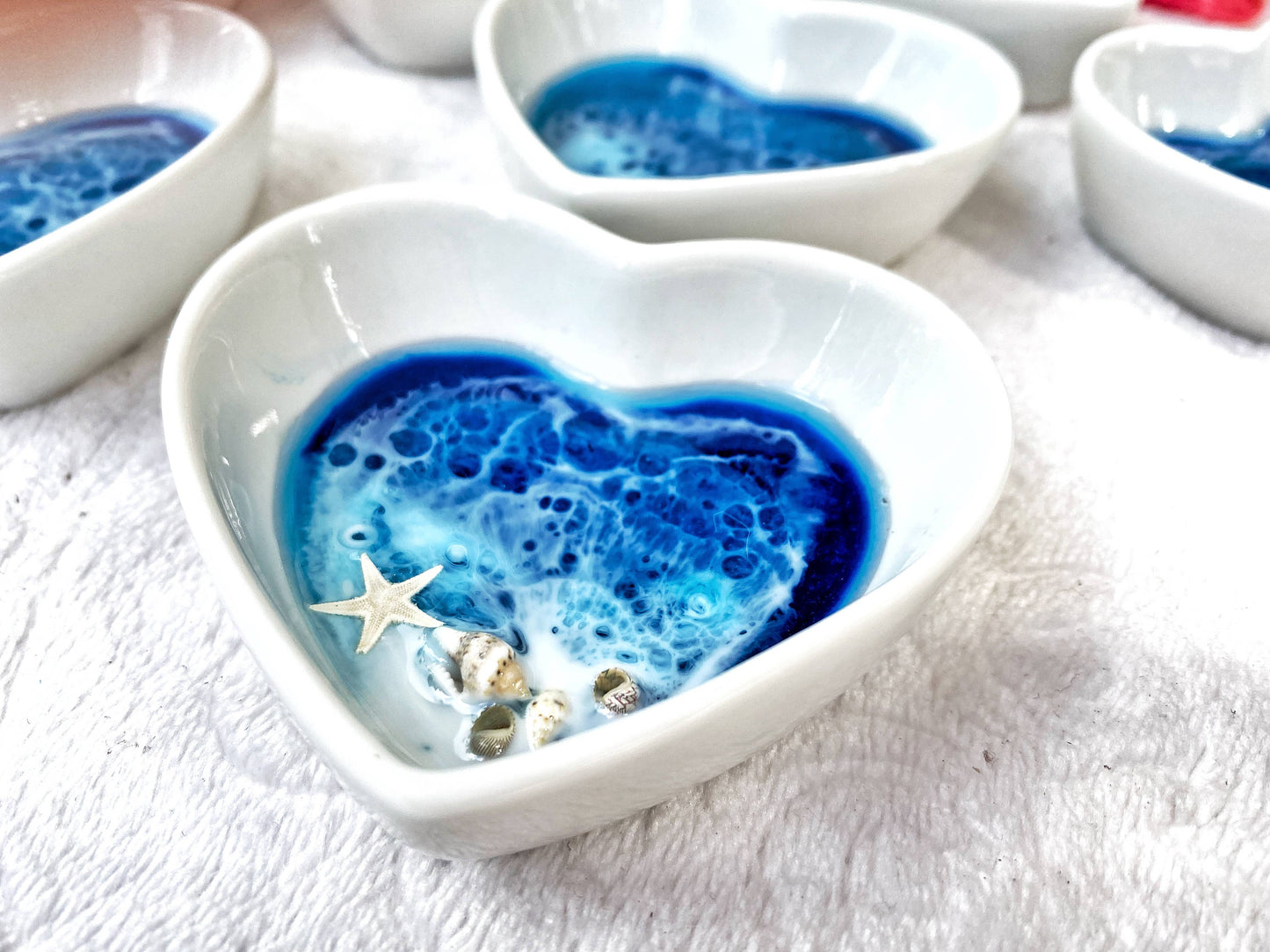 Hawaii Ocean Trinket Dish | Heart Shape
