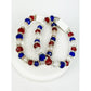 Mix Beaded Stretch USA Bracelet