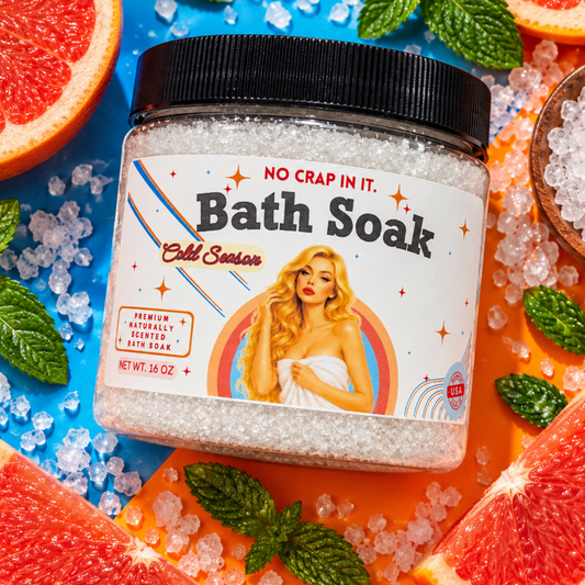 Cold Season Bath Soak 16oz (PRE-ORDER)