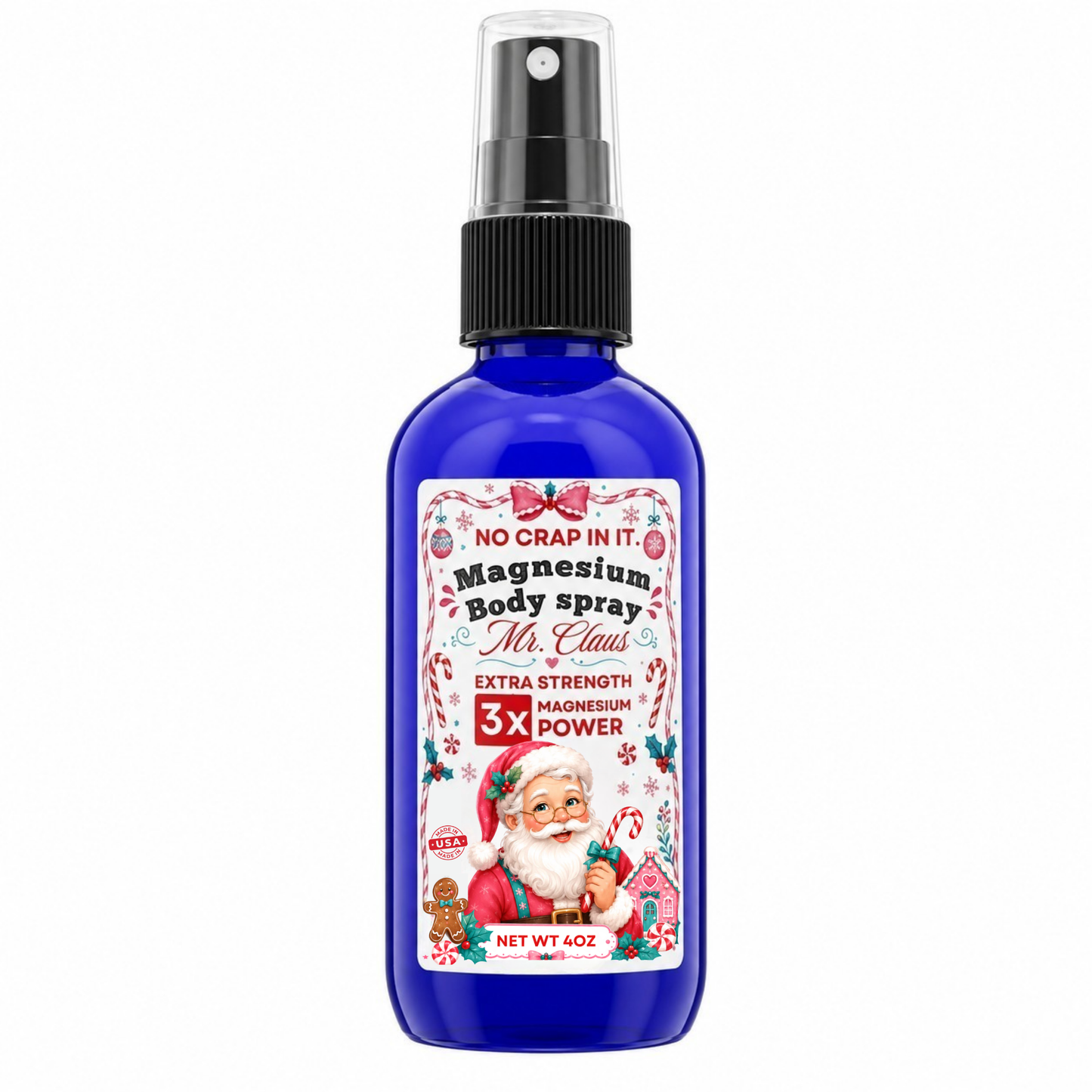 Mr. Claus 4oz Magnesium Spray (PRE-ORDER)