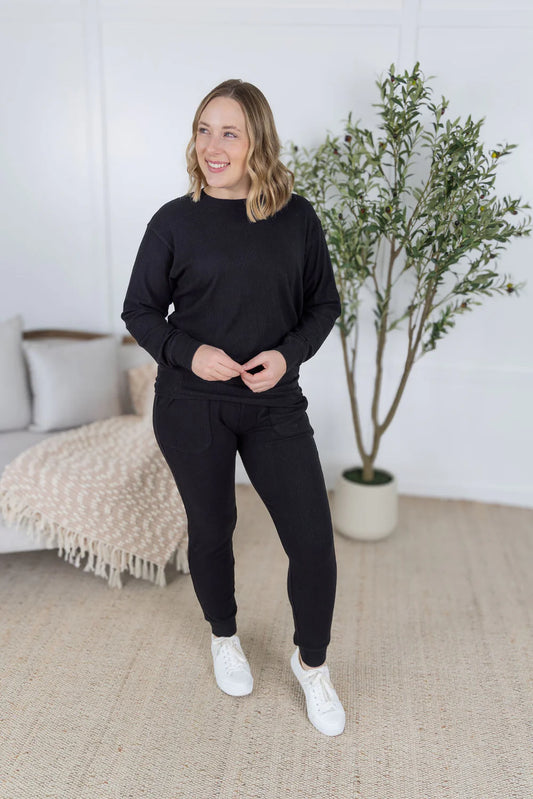 Corrine Ribbed Pullover Top - 6 Colors