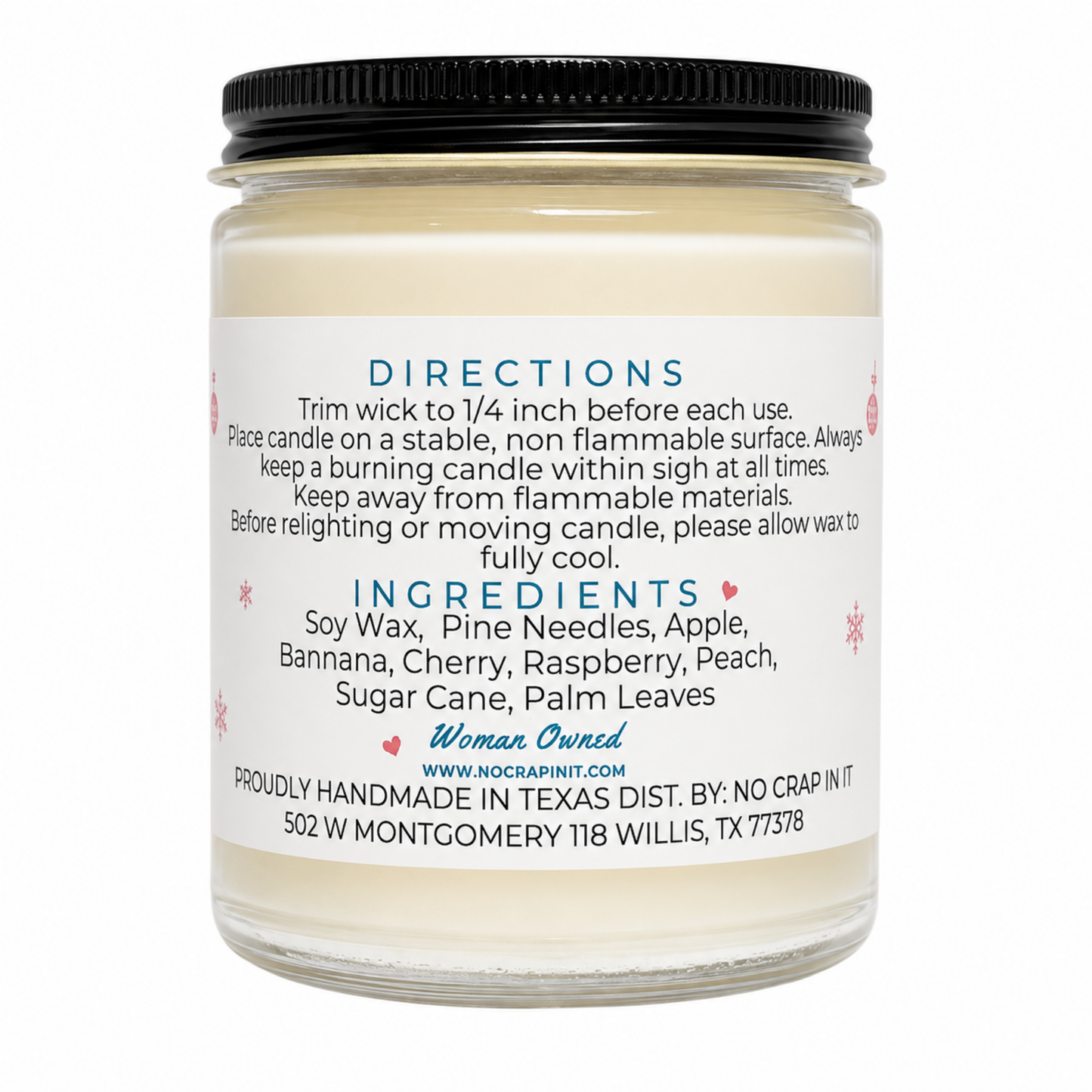 Mr. Claus 9oz Candle (PRE-ORDER)