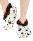 Coffee First Fuzzy Feet: L/XL