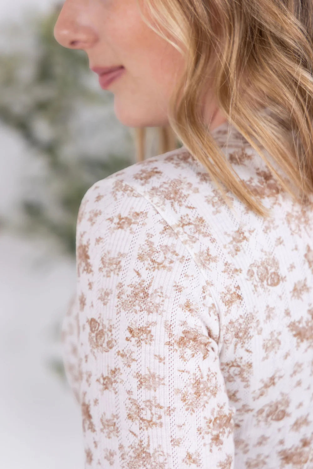 Button Snap Henley Top - 2 Patterns