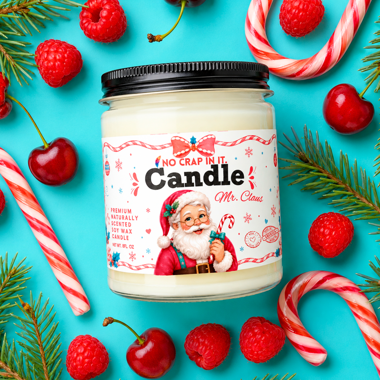 Mr. Claus 9oz Candle (PRE-ORDER)