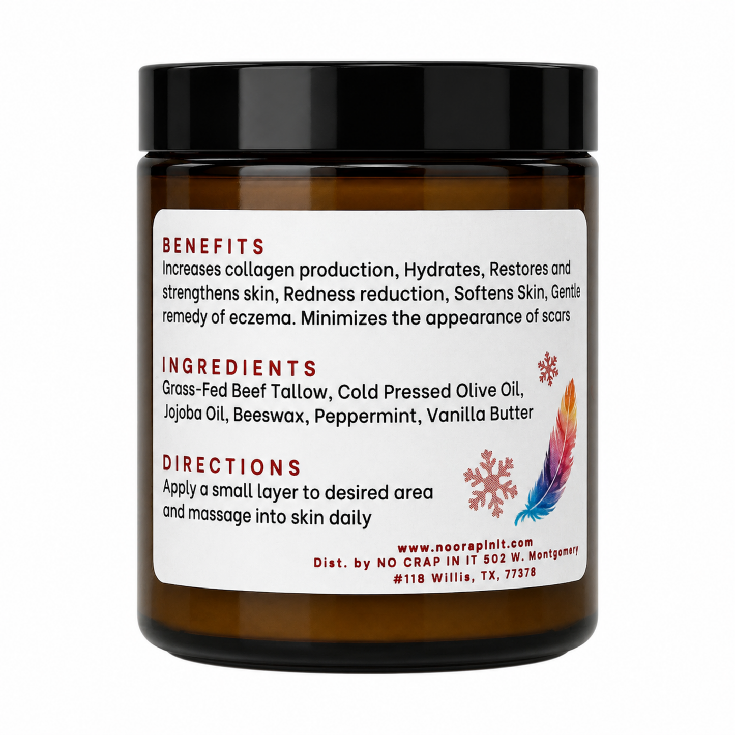 Mrs. Claus 4oz Tallow Balm (PRE-ORDER)