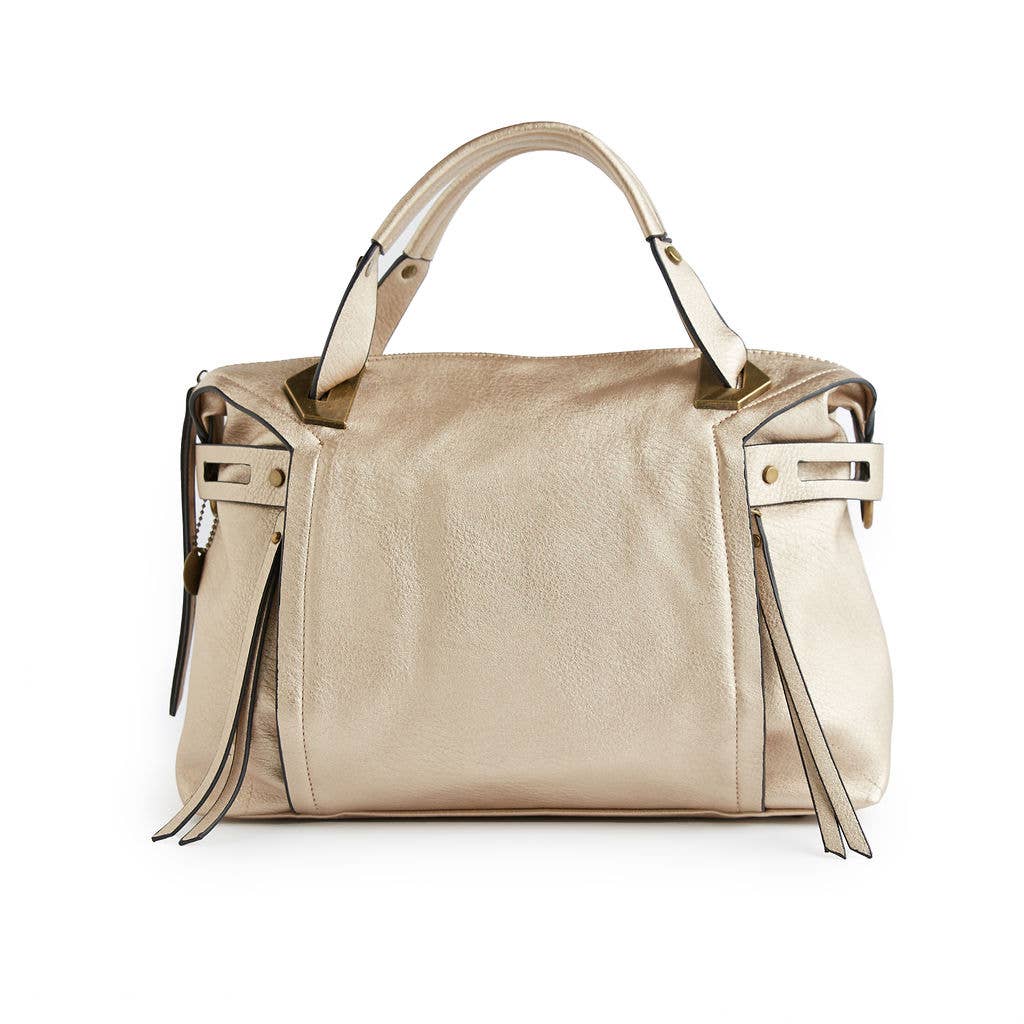 The Ali Satchel: Shiitake Brown