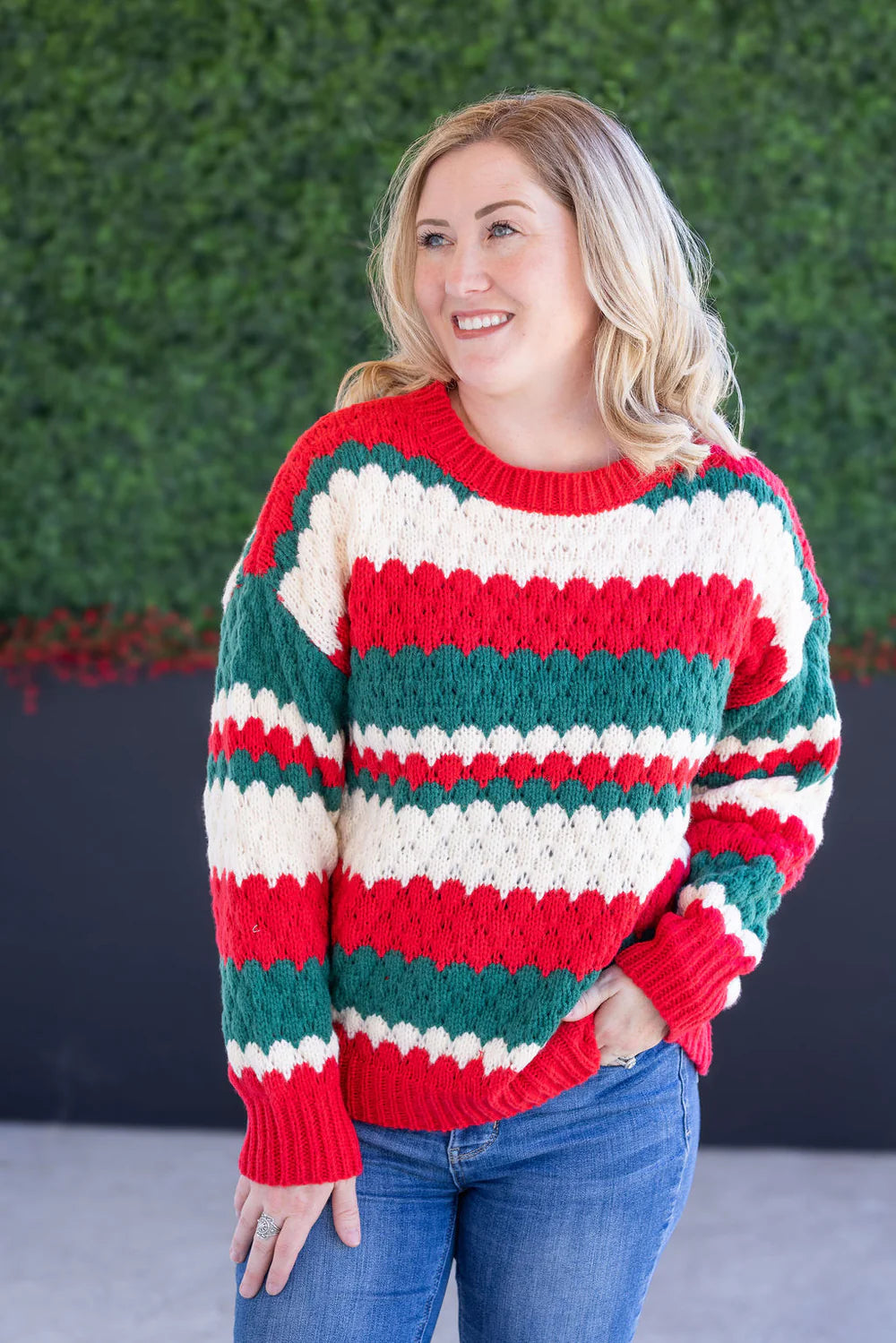 Christmas Stripes Sweater