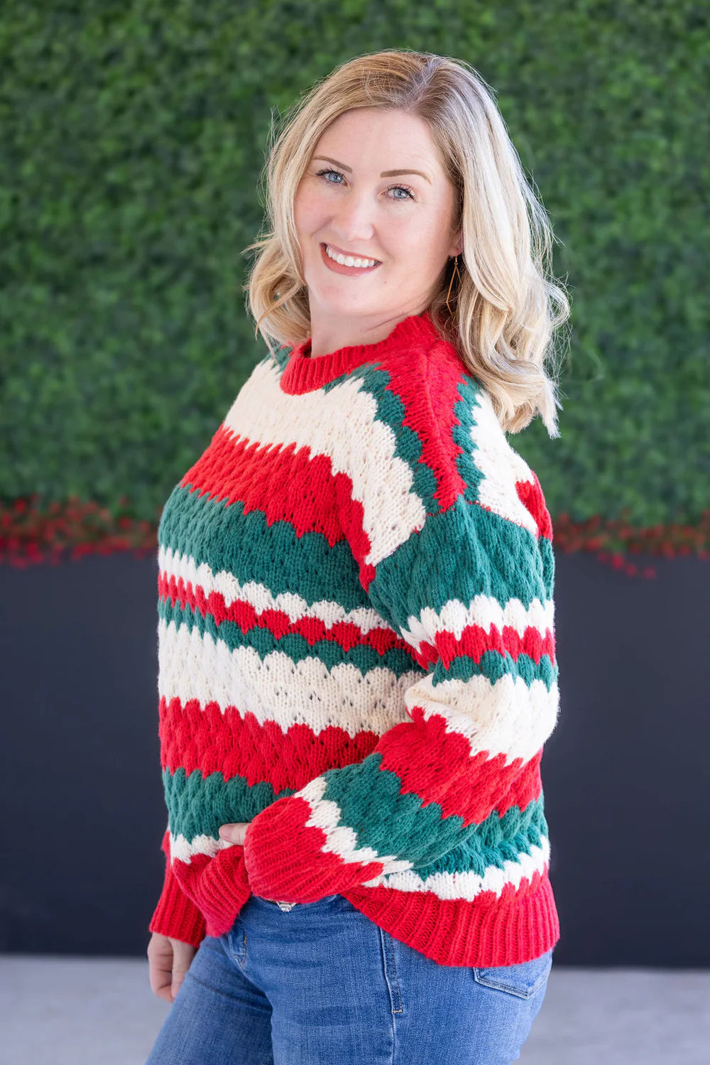 Christmas Stripes Sweater