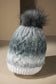 Colored Cable Knitted Beanie (2 Colors: Sunset and Gray)