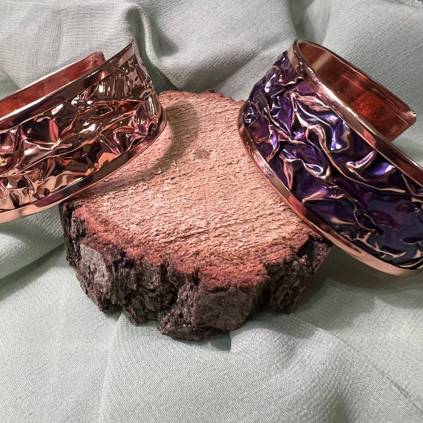 Midas' Copper Bracelets (Enamel Finish)