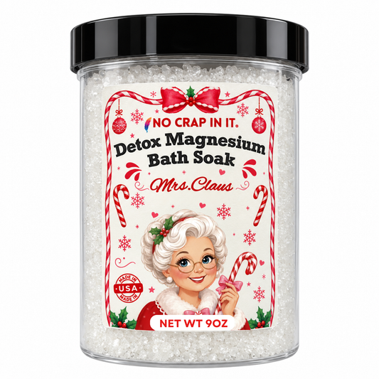 Mrs. Claus 9oz Detox Magnesium Bath Soak (PRE-ORDER)