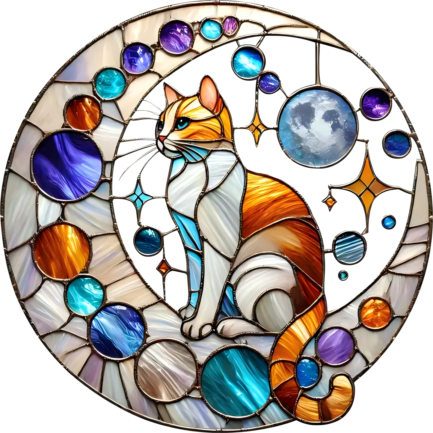 Vibrant Acrylic Sun Catchers