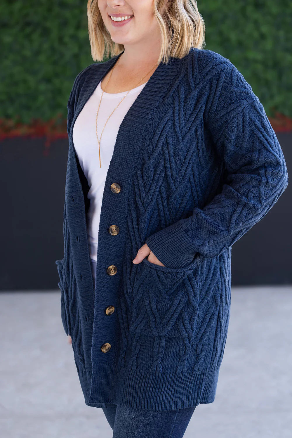 Brooks Button Sweater Cardigan - 3 Colors