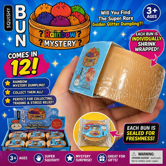 Glitter Edition Dumpling Squishy (Mystery Dumplings)