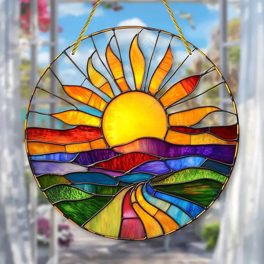 Vibrant Acrylic Sun Catchers
