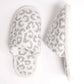Winter Luxury Soft Leopard Pattern Slipper (Grey)