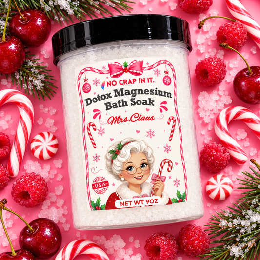 Mrs. Claus 9oz Detox Magnesium Bath Soak (PRE-ORDER)