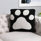 Luxury Soft Multi Pattern Cushion Cover (Paw Print)