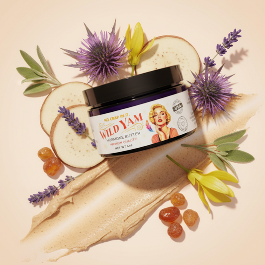 Wild Yam Butter - Hormone Balancing Relief - 4oz (PRE-ORDER)