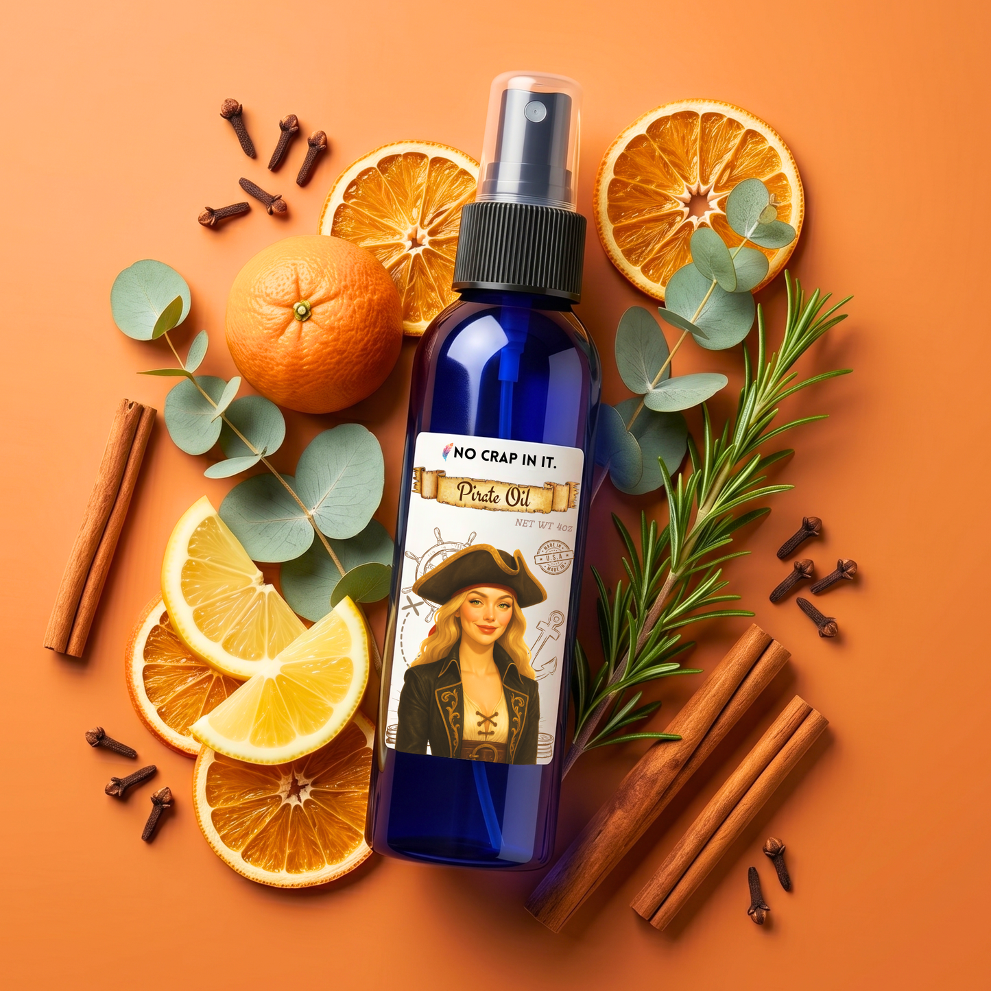 Pirate Oil Spray - 4oz (PRE-ORDER)