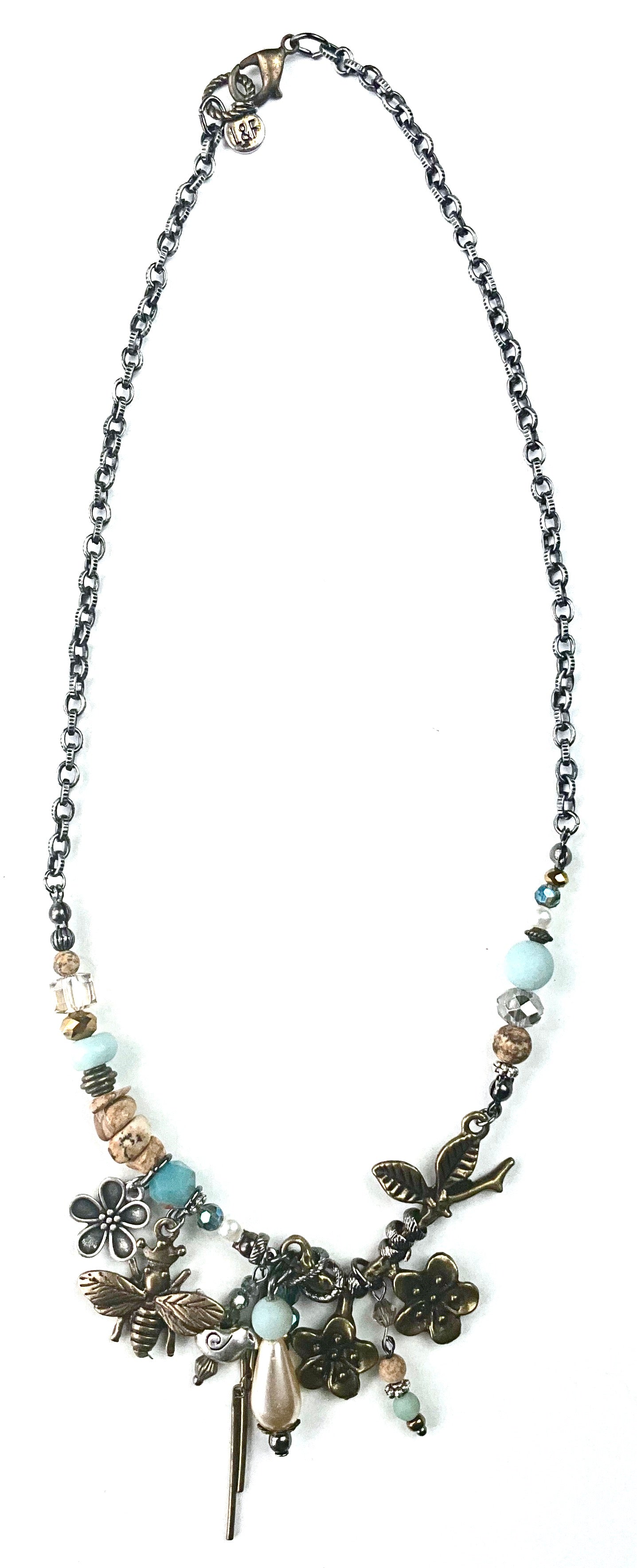 Garden Whimsy Charm Necklace