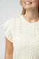 Felicity Flutter Sweater Top